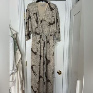 Mango Maxi Dress/Caftan Sz 10